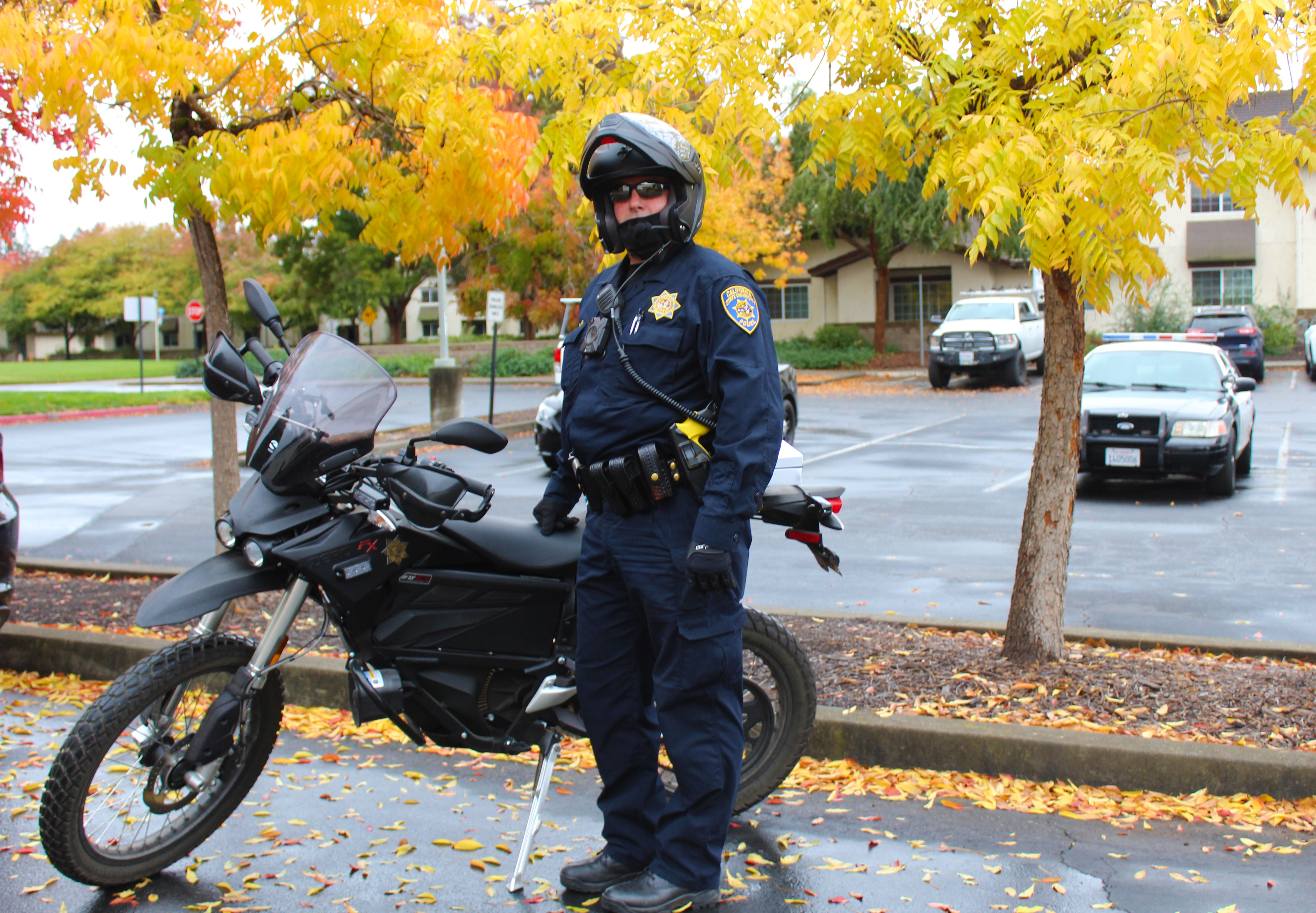 officer on motorcycle