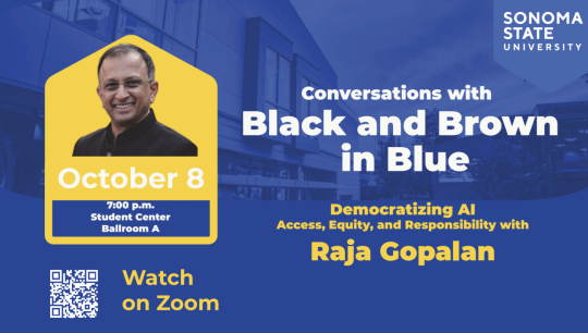 Conversations with Black and Brown in Blue: Democratizing AI Access, Equity & Responsibility with Raja Gopalan
